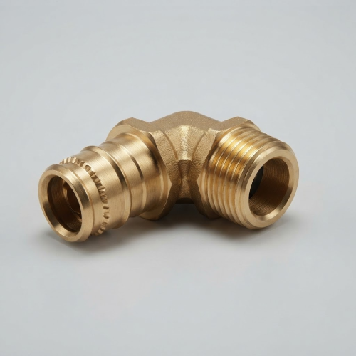 ELBOW WITH MALE THREADED END