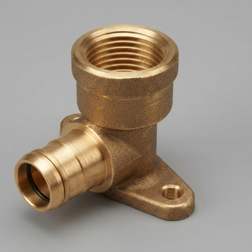 ELBOW WITH FIXING BASE