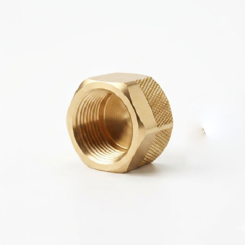END CAP -FEMALE (BRASS)