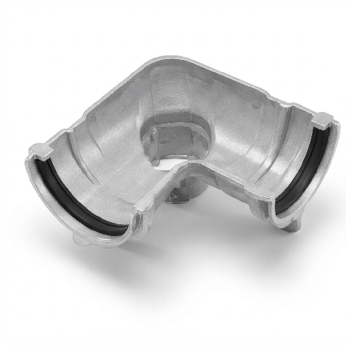 ELBOW 90° (WITH OUTLET) (WITH 2 CLAMPS)