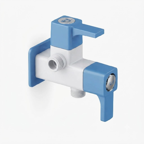 2 Way Angle Valve With Flange