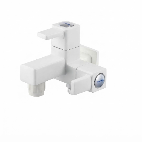 2 IN 1 Bib Cock with Flange