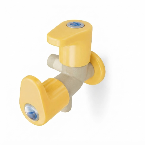 2- Way Angle Valve with Flange