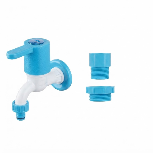 Washing Machine Cock with Flange