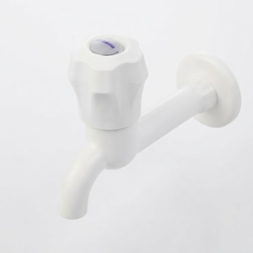 Bib Cock with Flange Long Body