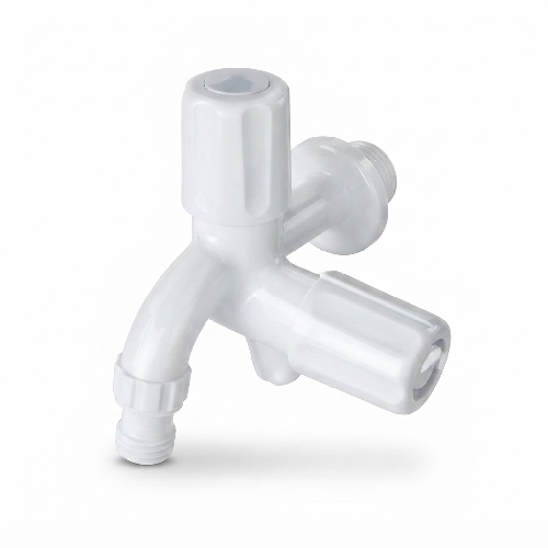 2- Way Bib Cock with Flange