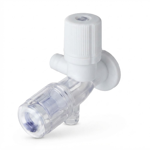 2- Way Angle Valve with Flange