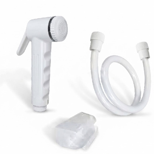 Premium white PTMT Health Faucets with hose & hook