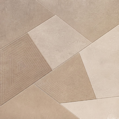 Vitrified Beige Digital Parking Floor and Wall Tile Code36731 (600x600mm, Matt)