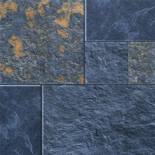 Vitrified Blue Digital Parking Floor and Wall Tile Code36591 (400x400mm, Matt)