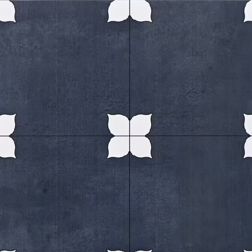 Vitrified Blue Digital Parking Floor and Wall Tile Code36614 (400x400mm, Matt)