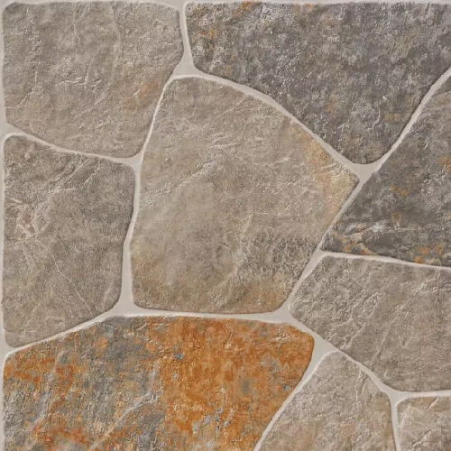 Vitrified Beige Digital Parking Floor and Wall Tile Code38338 (400x400mm, Matt)