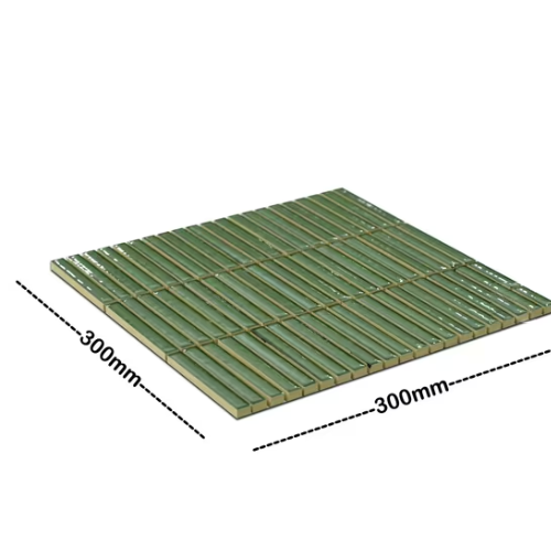 Ceramic Kit Kat Mosaic Wall Tile Code24564 (303x291mm, Glossy) SKU: MYT-W-303291-Code24564 - Image 3