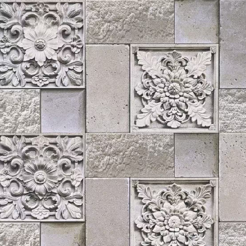 Ceramic Gray Elevation Wall Tile Code37621 (300x600mm, Sugar)