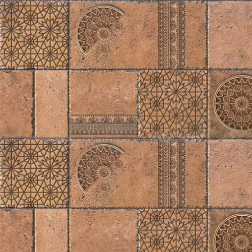 Ceramic Brown Elevation Wall Tile Code37600 (300x600mm, Matt)